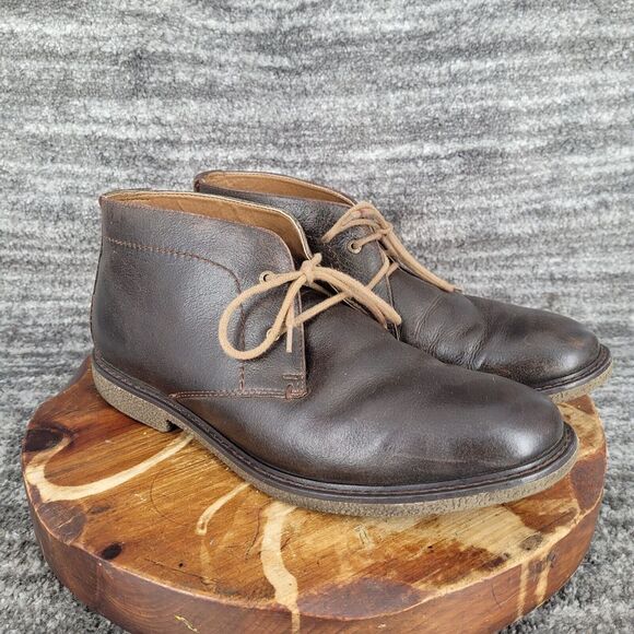 Lucky Brand Other - Lucky Brand Brown Leather Men's Ankle‎ Boots Size 12M 115-21228